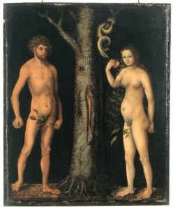 Lucas Cranach d. Ä. und Werkstatt, Adam und Eva, um 1512