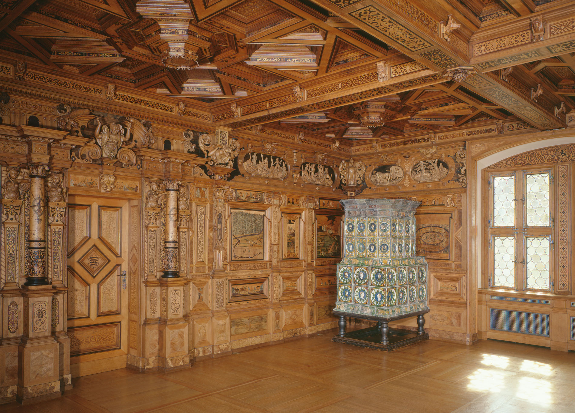 Das Jagdintarsienzimmer von 1632