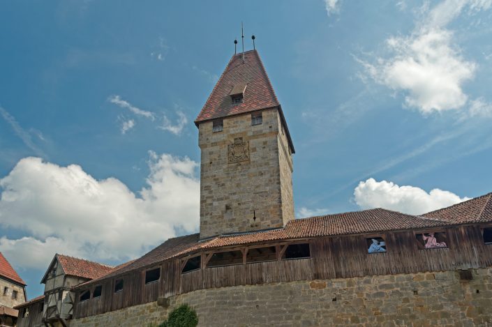 Die Gedeckte Batterie mit der Artillerieausstellungund Bulgarenturm