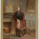 Bildnis Prinz Albert von Sachsen-Coburg und Gotha (1819–1861) (Prinz Albert in schottischer Tracht), Porzellanmalerei, Bamberg, 1862–1864, Karl (Carl) Meinelt (1825–1900), Maler, Carl Schmidt (Schmidtsches Porzellanmalinstitut) (1791–1874), Inv.-Nr. M.455, Kunstsammlungen der Veste Coburg