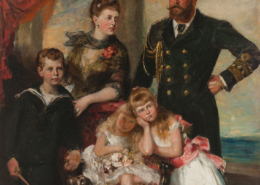 Herzog Alfred von SAchsen-Coburg und Gotha und seine Familie