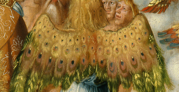 Detail aus: Jüngstes Gericht (Altar Außenseite), Lucas Cranach d. Ä. (1472 - 1553), Umkreis, 1519