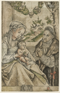 Albrecht Dürer, Die Heilige Anna Selbdritt, um 1500. Kunstsammlungen der Veste Coburg, Inv.-Nr. I,16,30