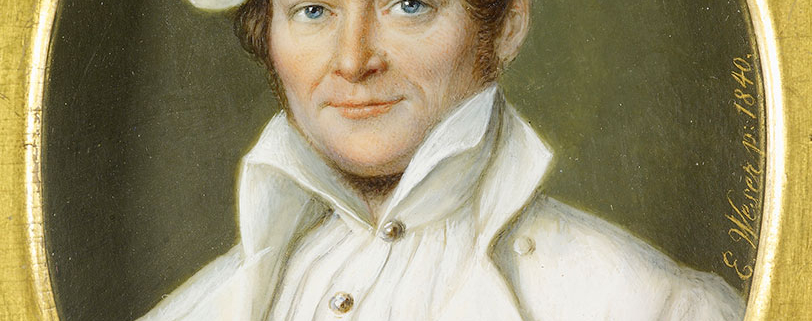 Ernst Christian Weser, Der Coburger Hofkoch Johann T. C. Oehm, 1840 © Royal Collection Enterprises Limited 2026 I Royal Collection Trust