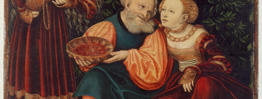 Lucas Cranach d.Ä., Lot und seine Töchter, 1528