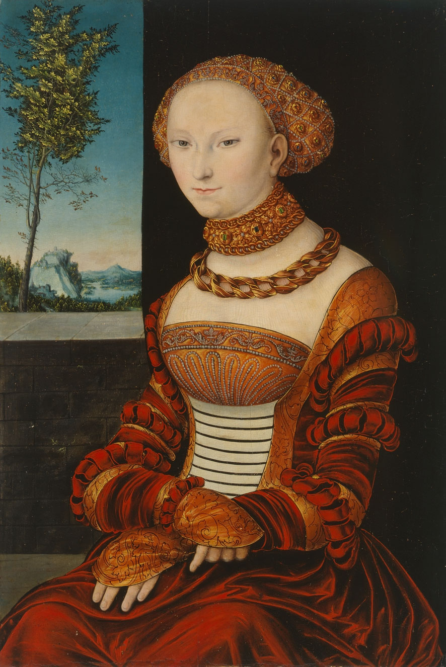 Lucas Cranach d.Ä, Bildnis einer jungen Frau, um 1525