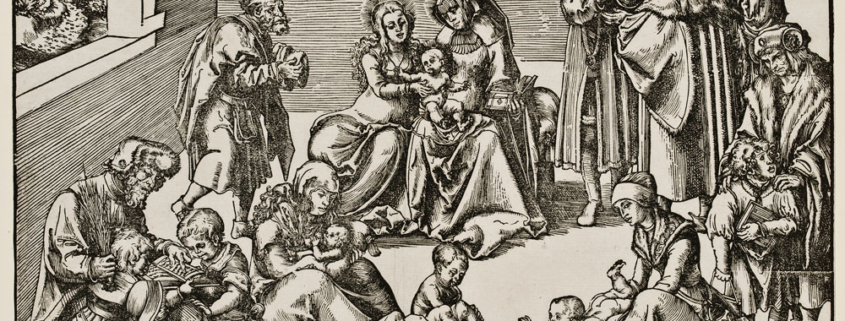 Lucas Cranach d.Ä., Die heilige Sippe, um 1509. Kunstsammlungen der Veste Coburg, Inv.-Nr. I,41,15